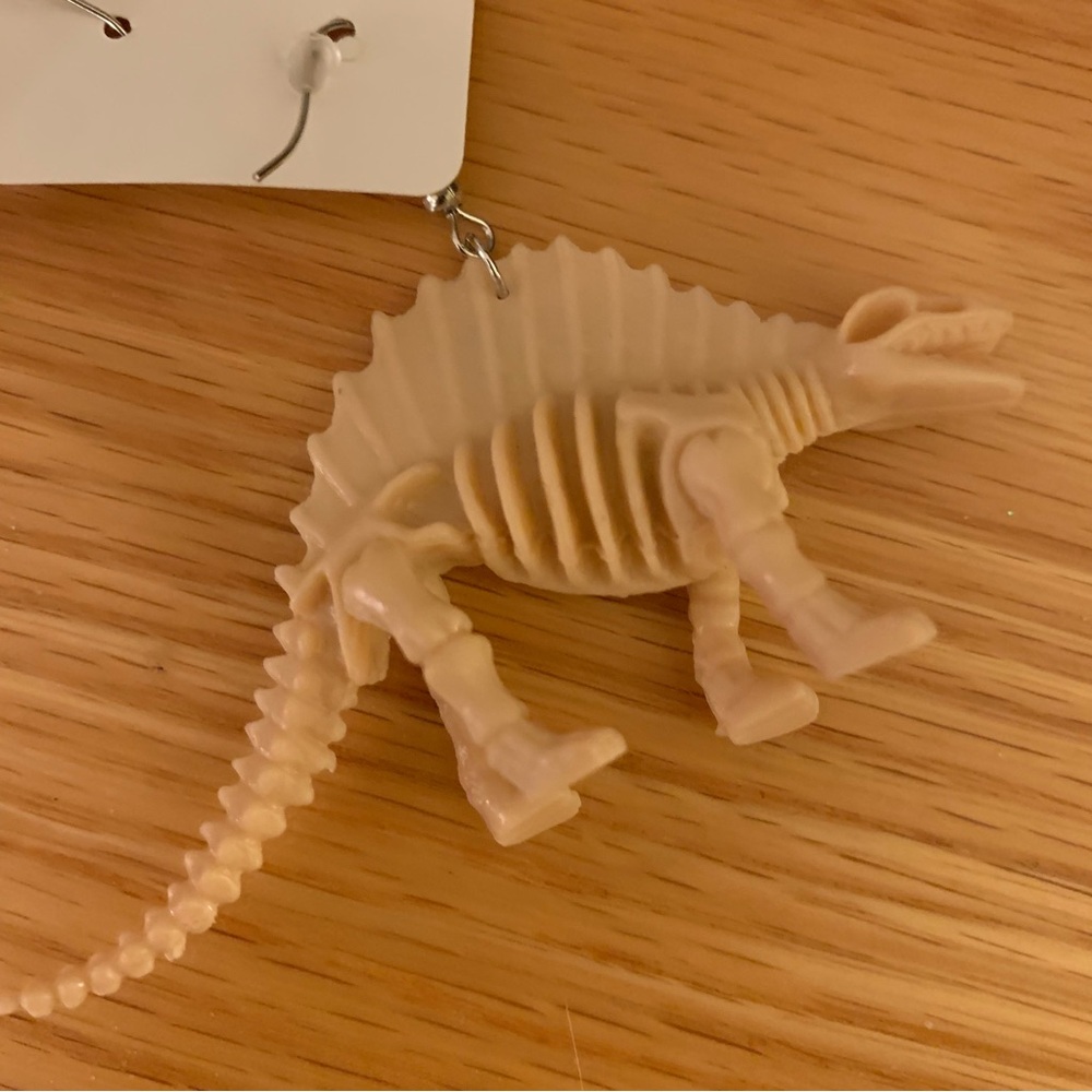 Dinosaur earrings (2 pairs of pierced)